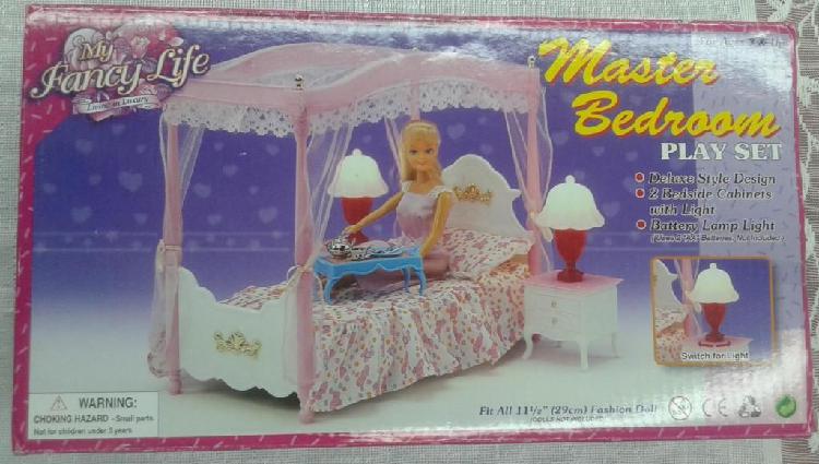 Set De Juegos Dormitorio Para Muñeca Barbie REGALO