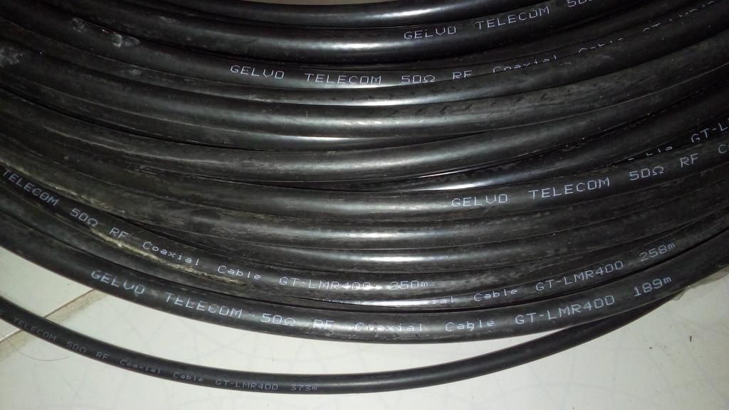 Cable: LMR400 marca: Gelvo