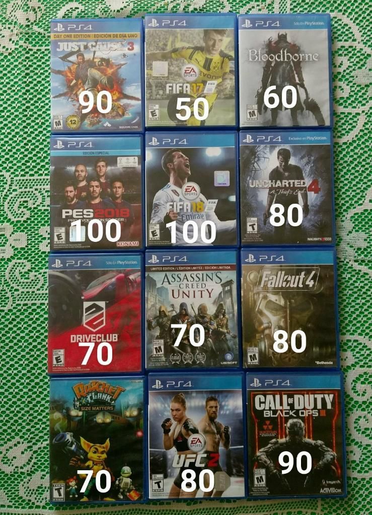 Juegos Ps4