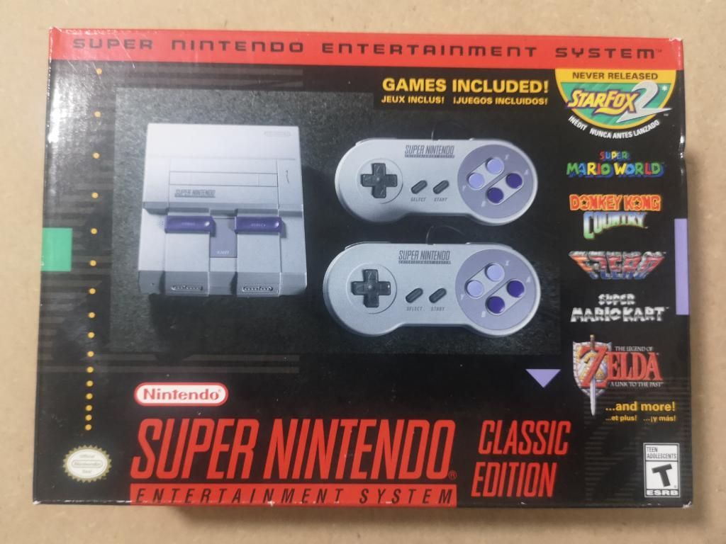 Super Nintendo Mini Classicedition Nuevo