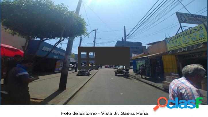 Venta de Terreno en La Victoria (Netamente Comercial) a