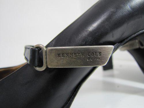Zapatos Kenneth Cole Cuero Negro Talla 39.