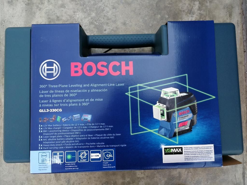 Bosch Laser 360grdos Verde