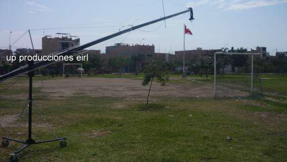 Grua para camaras 10 metros monitor gratis en Lima