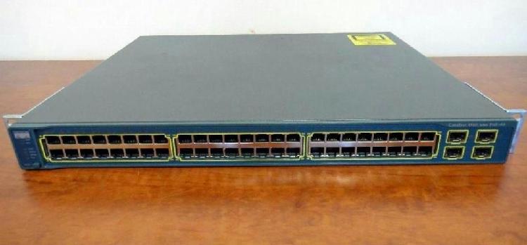 Cisco Catalyst 3560 Ethernet 48 10/100 Ports And 4 Sfp Giga