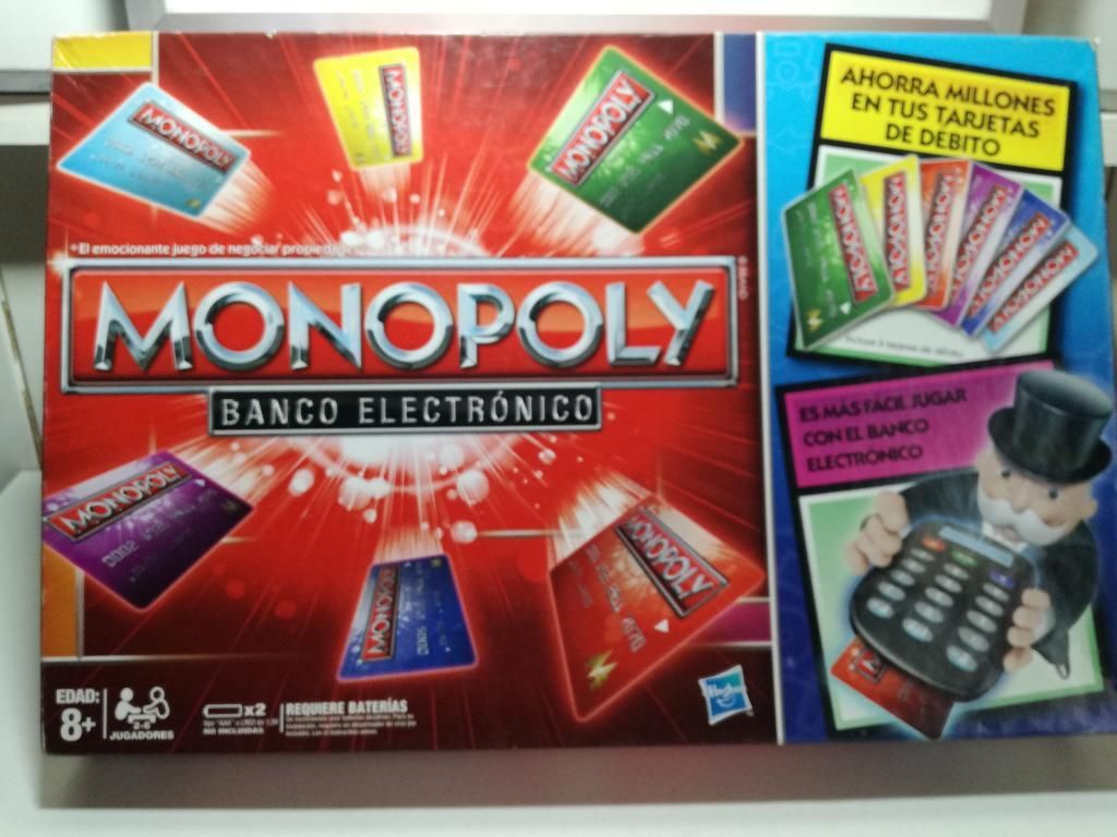 Monopoly Banco Electronico de Hasbro