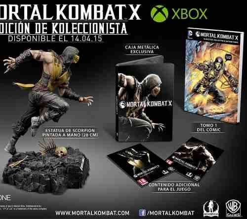 Mortal Kombat X Edicion Coleccion Xbox