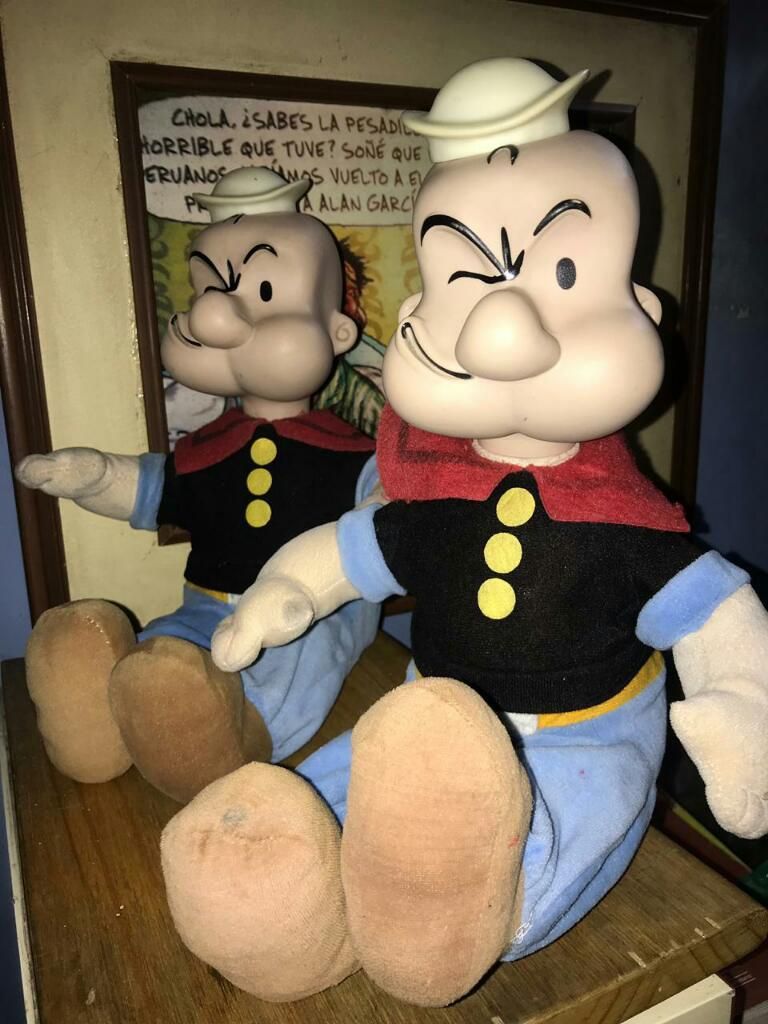 Muñeco Popeye de Los 80