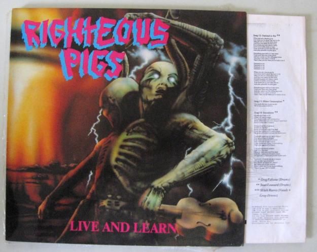 Righteous Pigs Live And Lp  Heavy Death Metal Grindcore