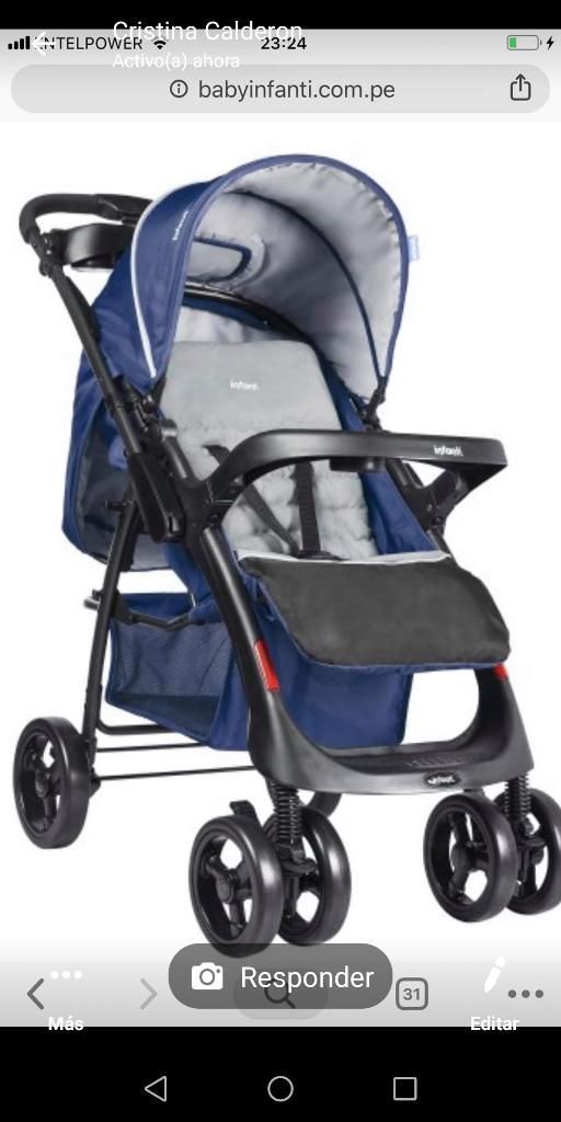Coche Andes Travel System Infanti