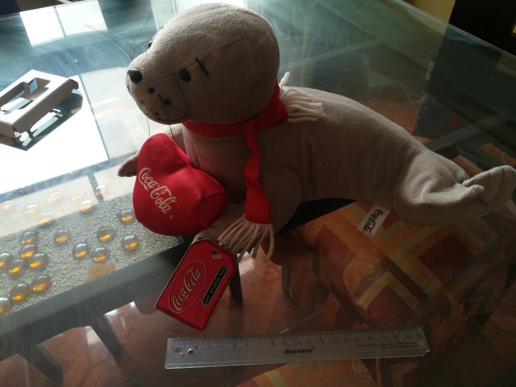 Foca de Peluche de Coca Cola