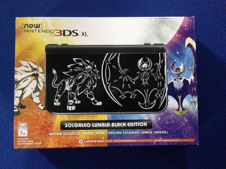 New Nintendo 3DS XL Pokemon Sun Moon Solgaleo Lunala Edition