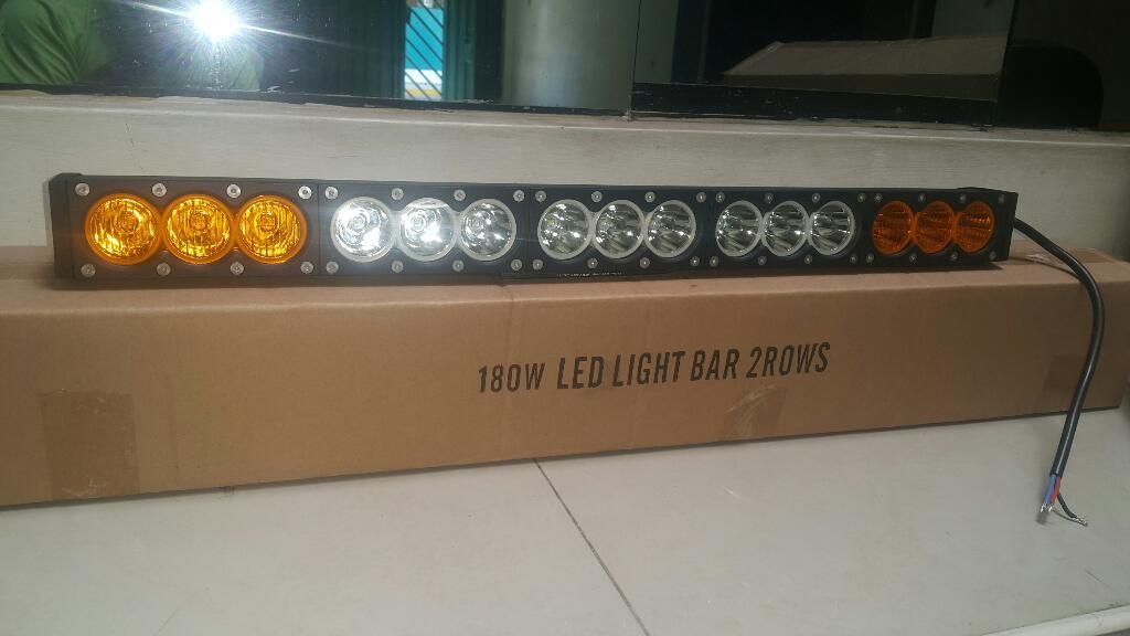 Barras Led Slim Calida Americana Cree