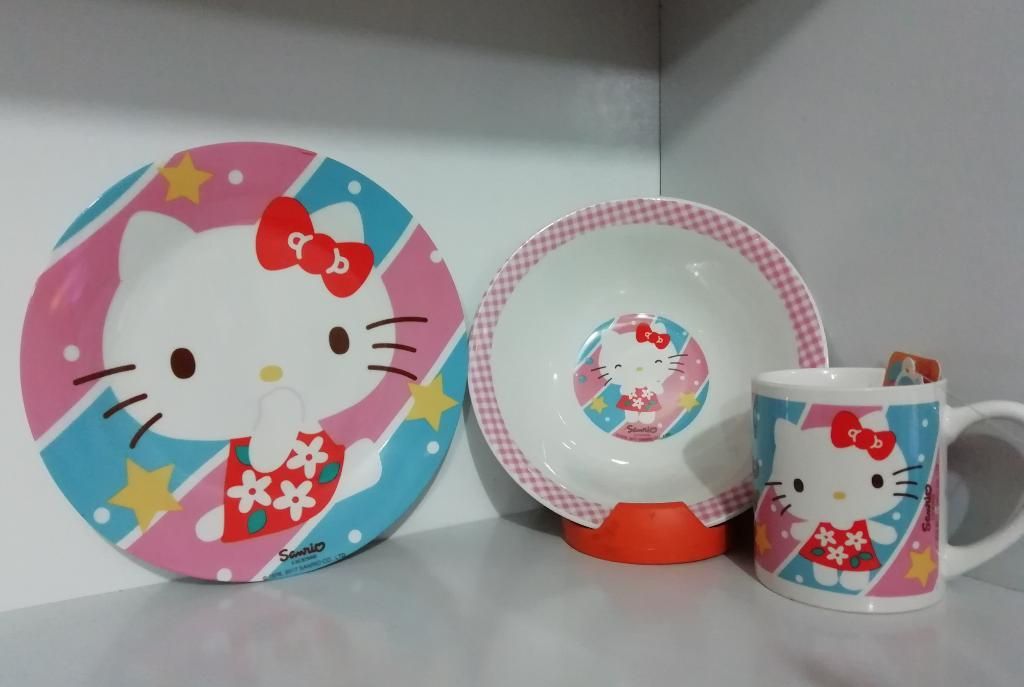 Set de Desayuno Hello Kitty