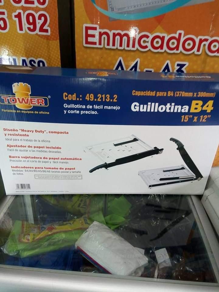 ESPIRLADORA GUILLOTINA A4