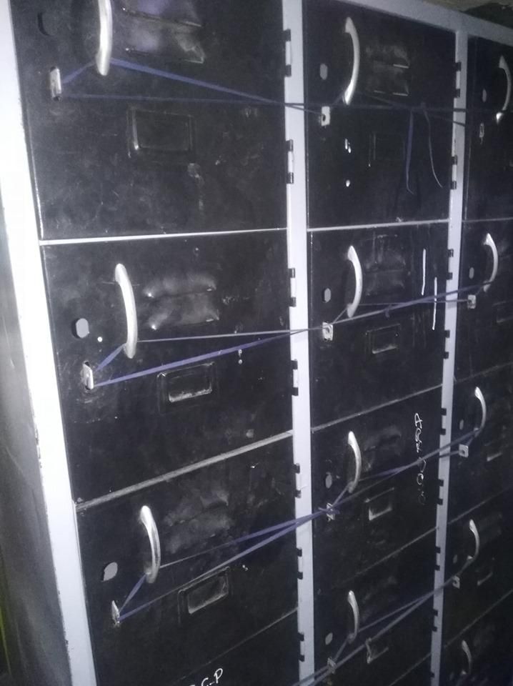 Lockers, casilleros metálicos 18 casillas