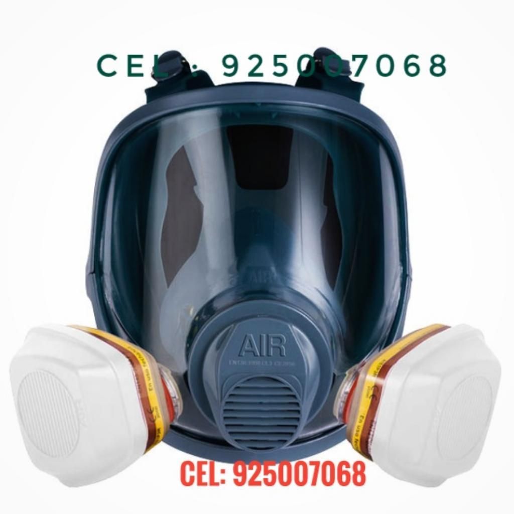 Mascara Respirador Full Face Air Silicon