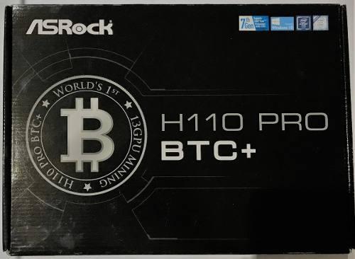 Placa Madre Asrock H110 Pro Btc Mining Profesional En Stock