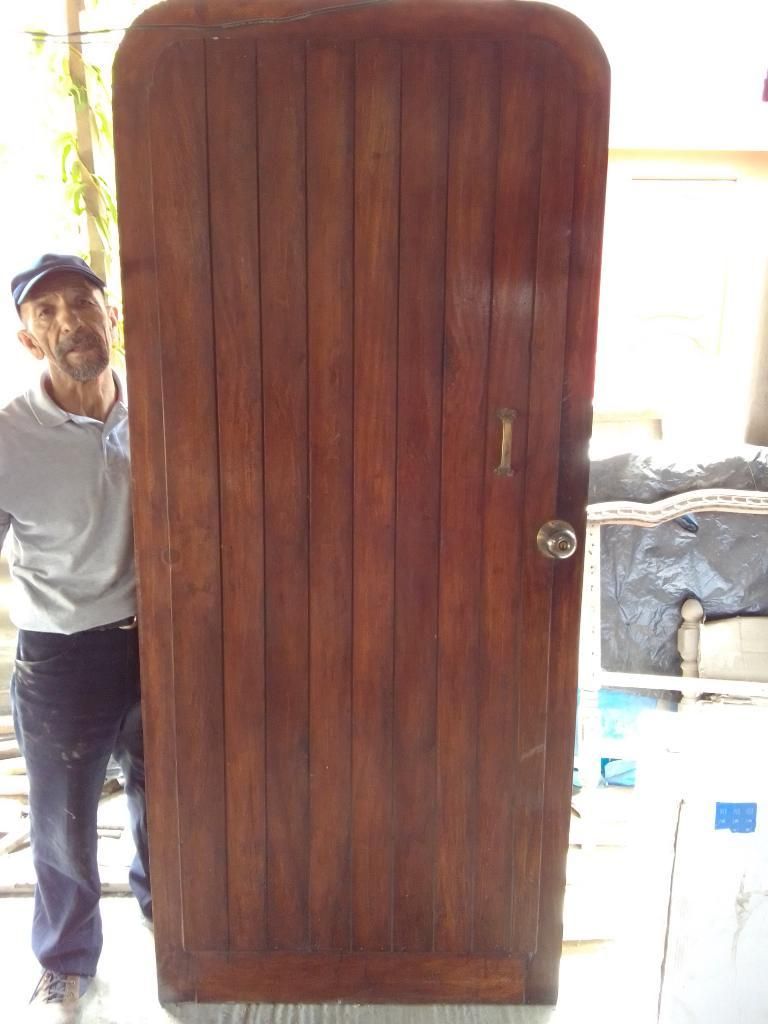 Remato Puerta Machimbrado de Madera