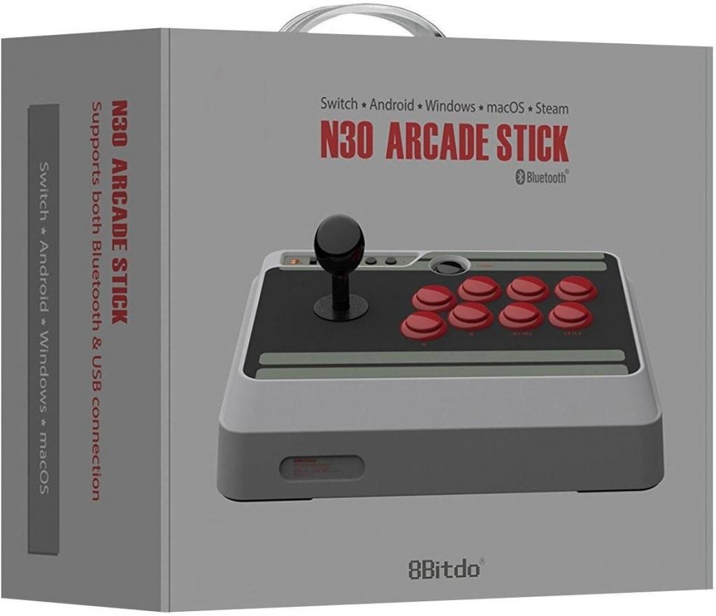 Arcade Stick 8bitdo Original, Bluetooth, Pc, Mac, Android