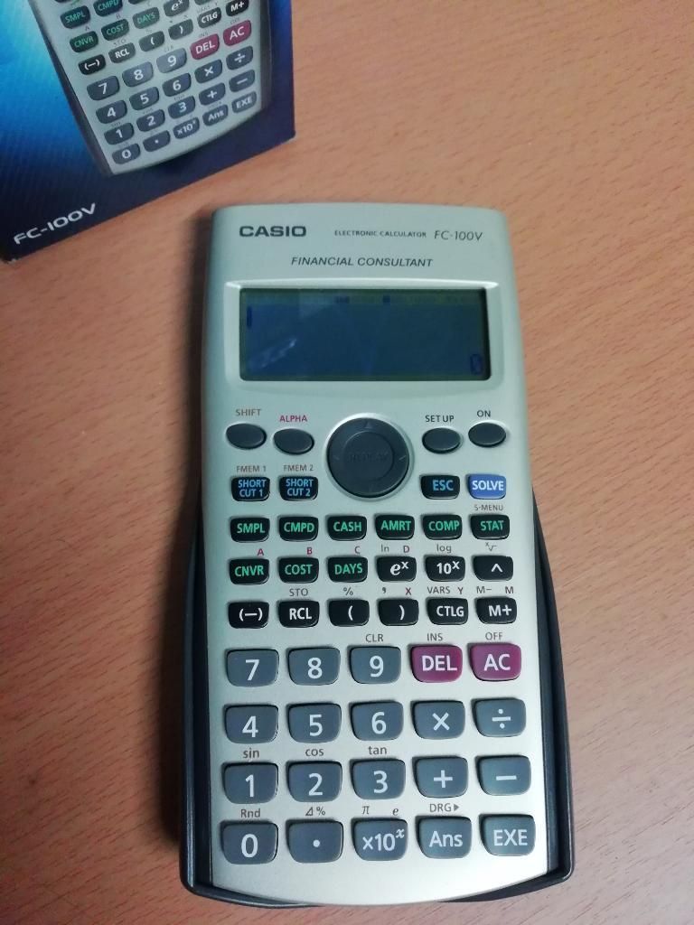 Calculadora Financiera Casio