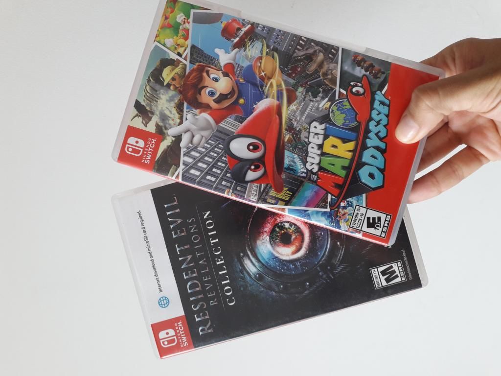 Juegos Nintendo Switch Resident Evil Y Super Mario Oddysey