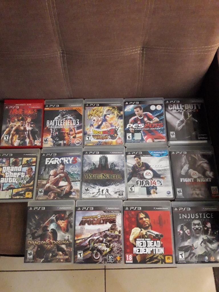 Juegos Ps3 desde 25 Soles