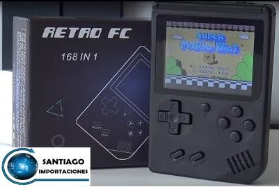 Juegos Retro Mini Consola NES Importados 168 en 1