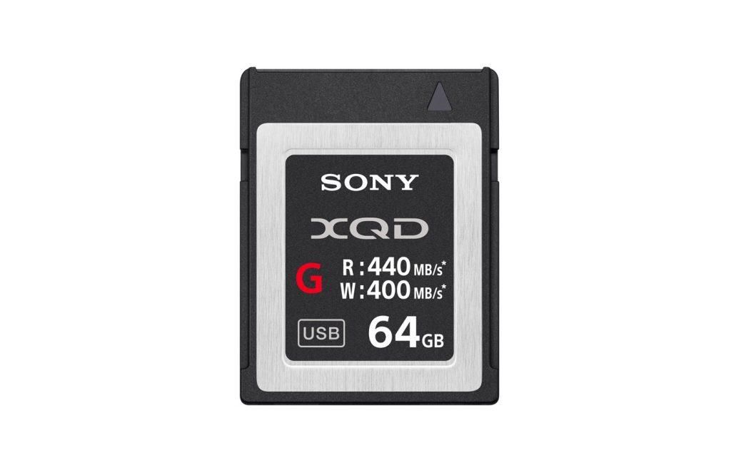 MEMEORIA XQS SONY 64 GB R:440MB/S W:400MB/S 4K- NUEVO