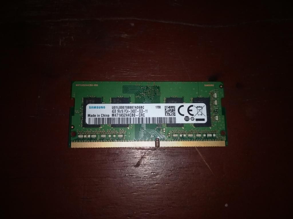 Memoria Ram laptop 4Gb 1rx16 Pct Sc0 11