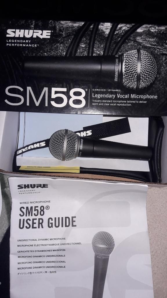 Microfonos Shure Sm58 Originales