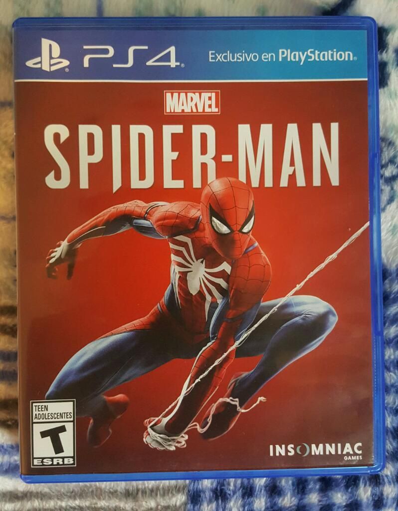 Spiderman Marvel Ps4