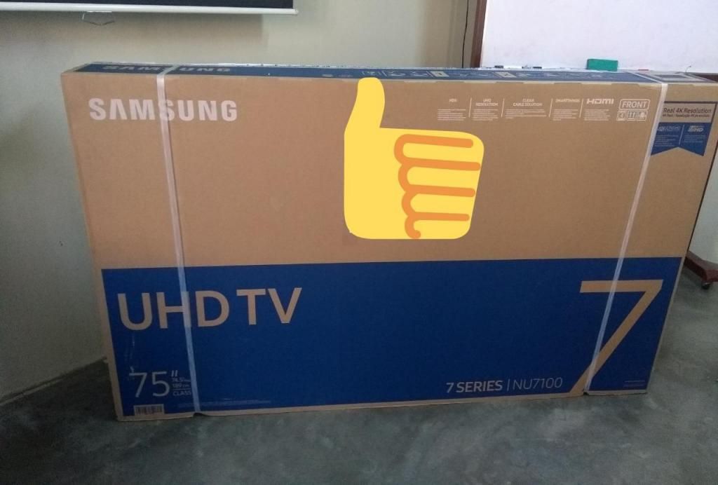 Vendo televisor Samsung nuevo sellado en caja 75