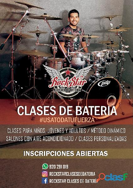 CLASES DE BATERIA LIMA