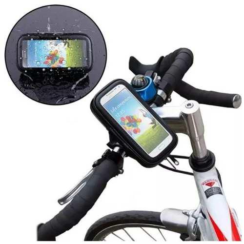 Case Funda Protector Celular +holder Bicicleta Moto Ciclismo