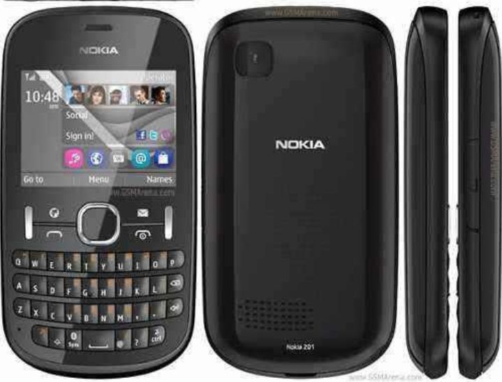 Celular Nokia Asha 201 Color Negro
