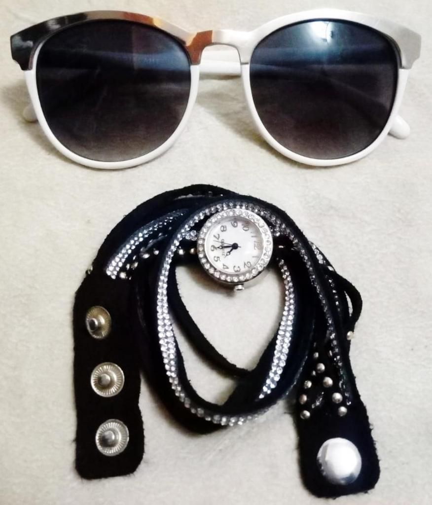 Conjunto de gafas, reloj correilla de H&M España buen