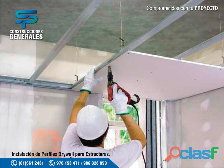 Construcción y Remodelación de Sistema Drywall,