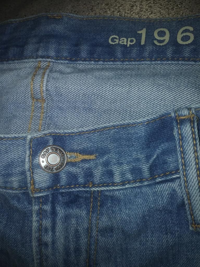 Pantalon Jean Gap Talla 34 Grande Origen