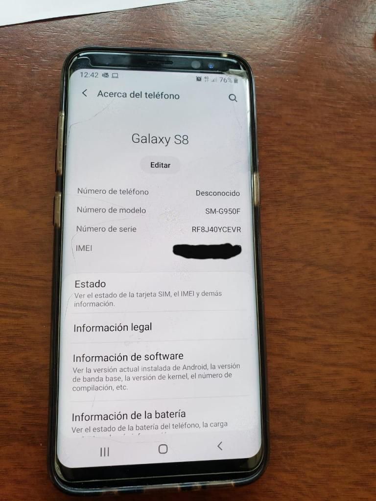 SAMSUNG S8 NORMAL