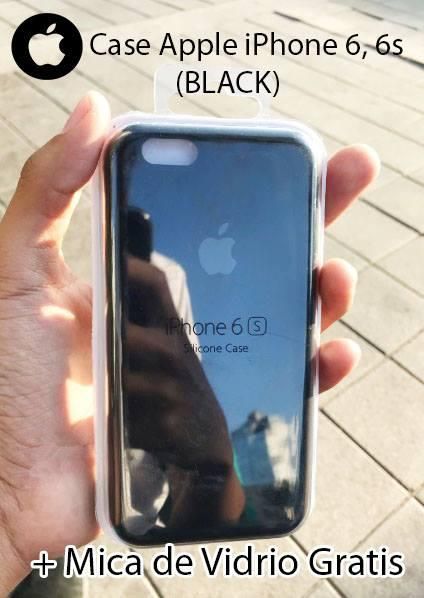 Silicone Case Apple iPhone 6 o 6s mica de vidrio gratis