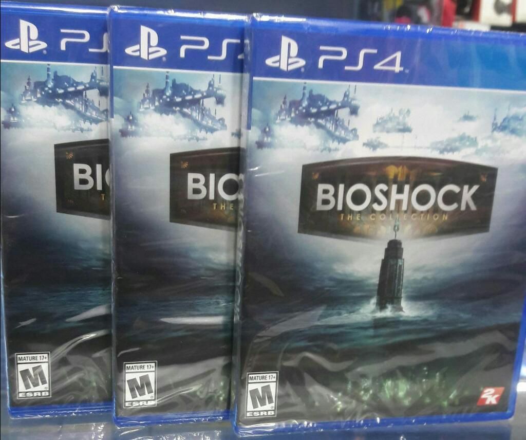 Bioshock The Collection Ps4 Nuevo Y Sellado Stock