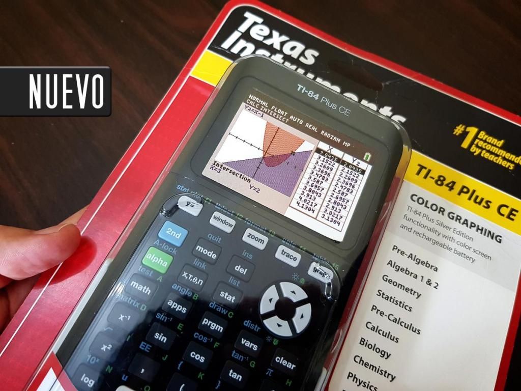Calculadora TI 84 Plus CE Texas Instruments Gráfica Gaak