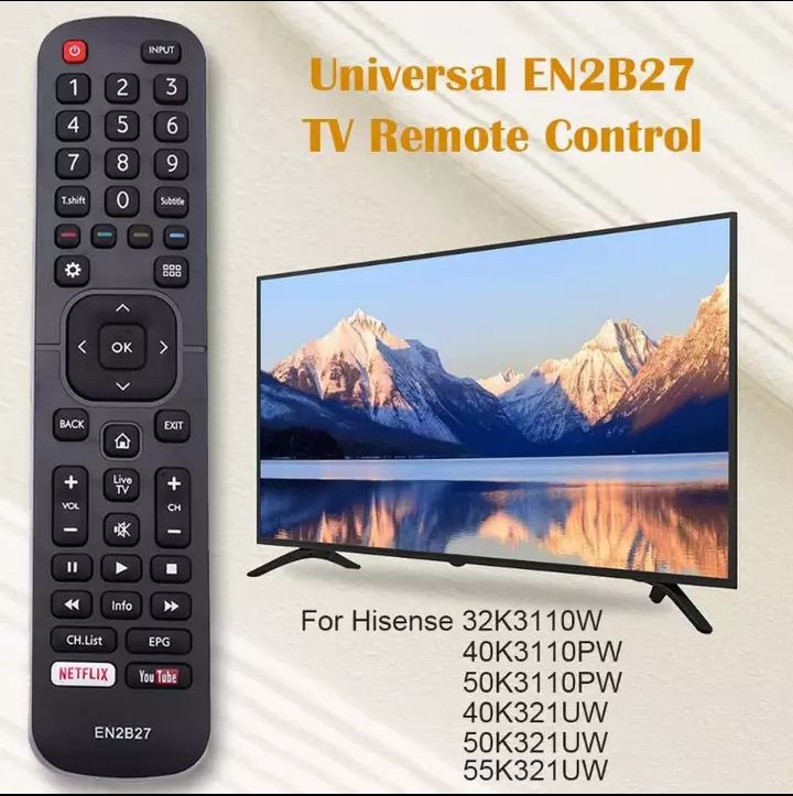 Control remoto Hisense Smart TV