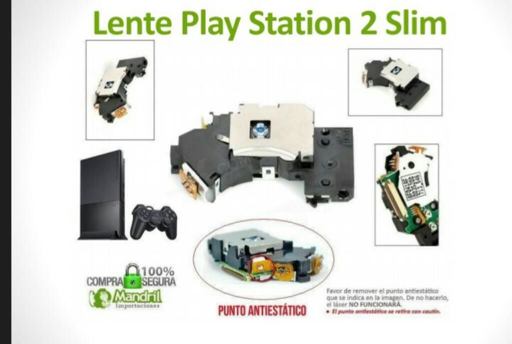Lentes Play 2 Originales Ps2 Station