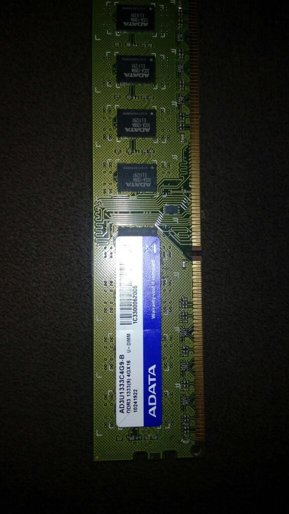 Ram Ddr3 4gb Diferentes Marcas