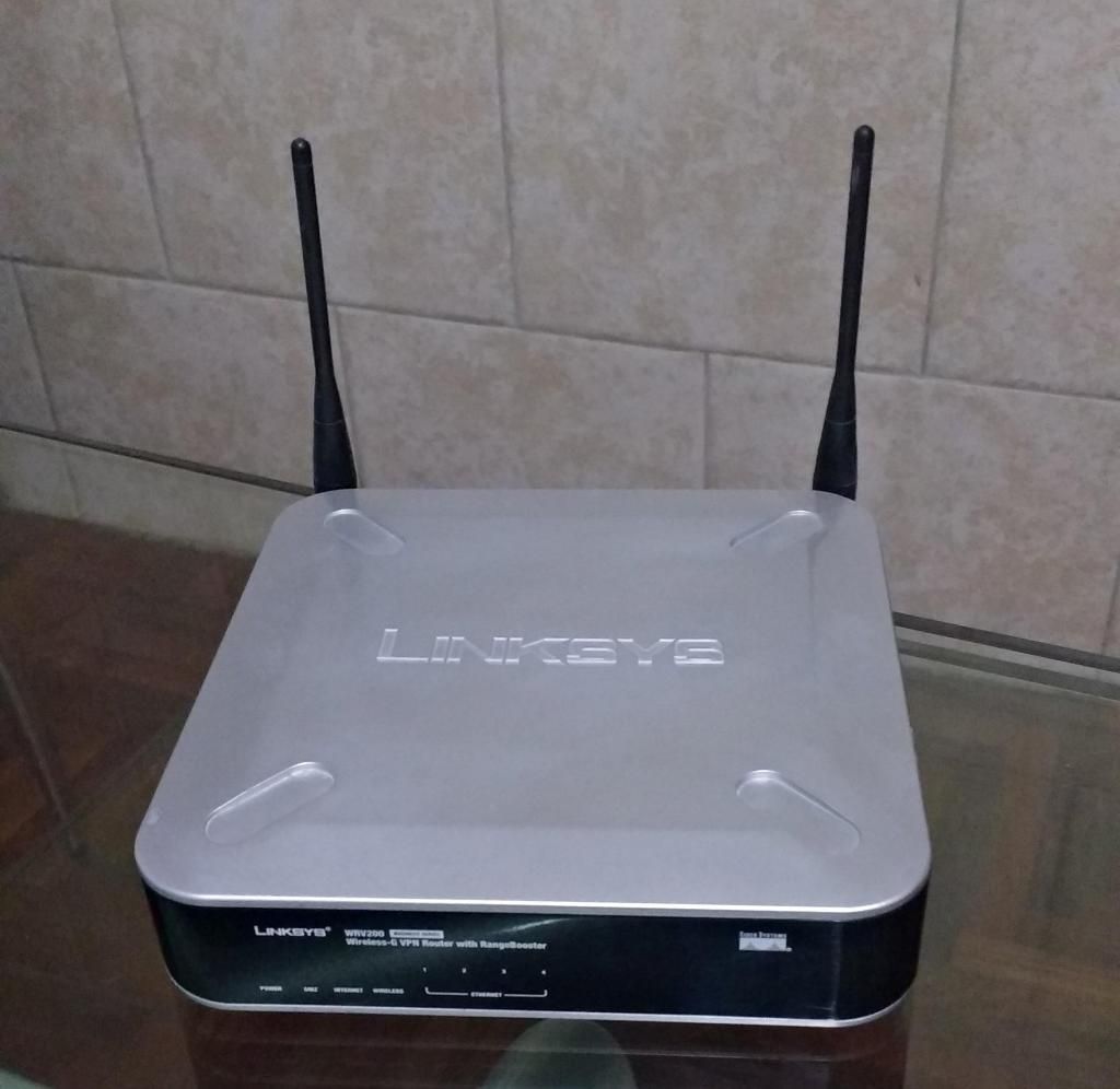 Router Vpn Wirelessg Cisco Wrv200: Rangebooster