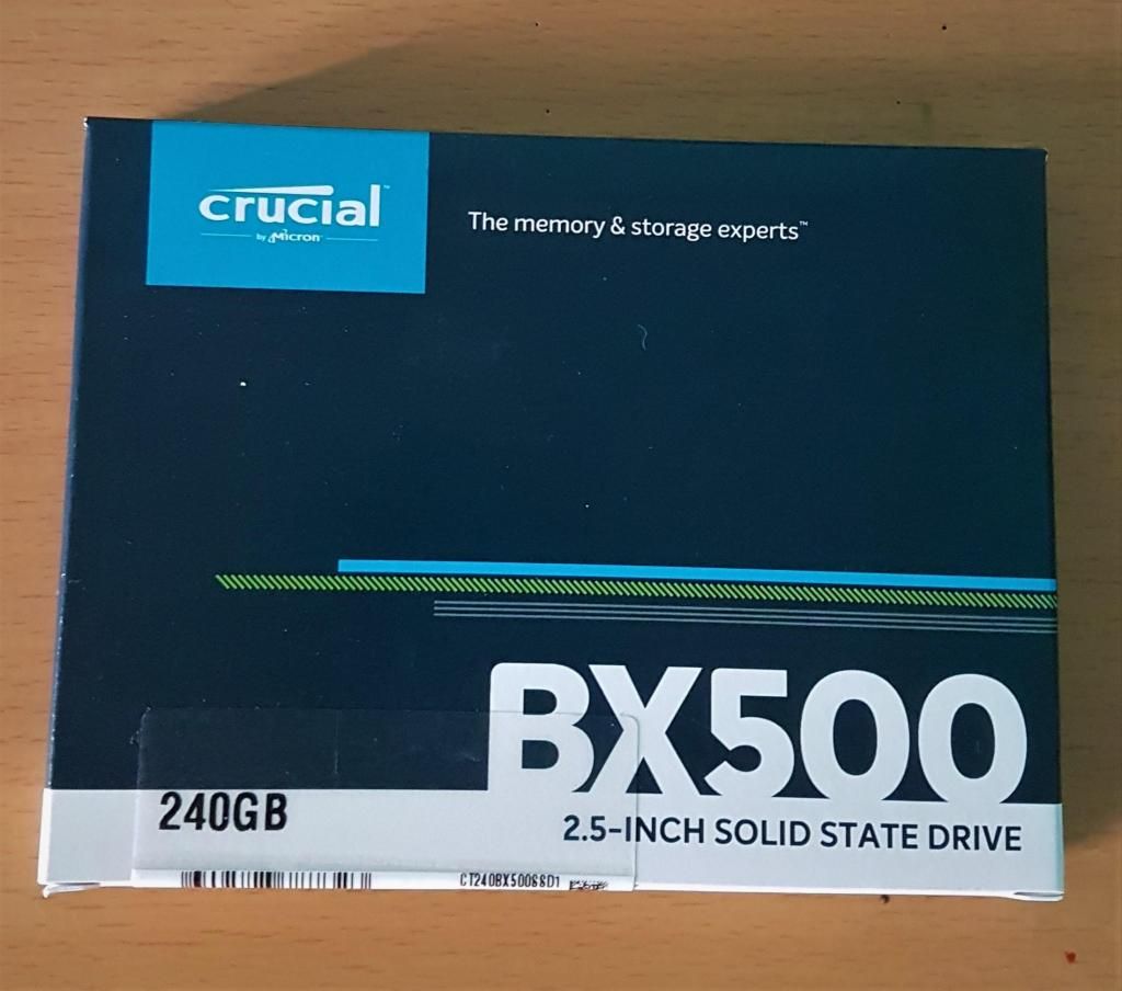 SSD CRUCIAL 240 GB BX500