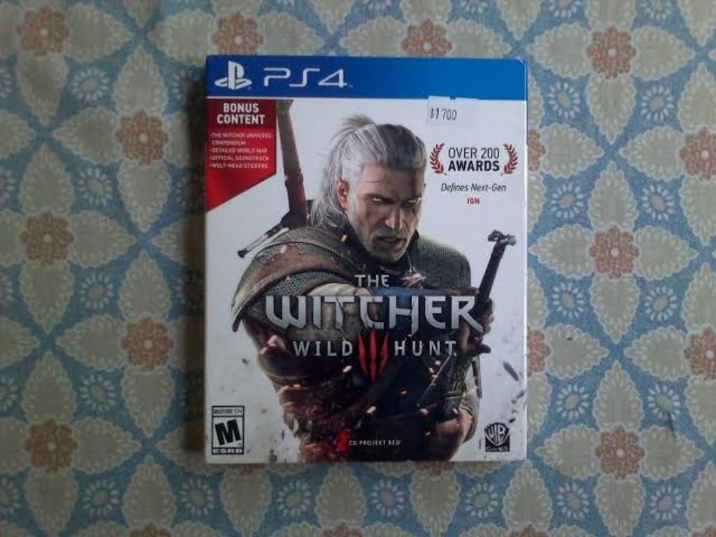 The Witcher 3 Ps4