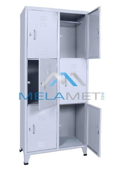 locker, casillero/fabricantes de locker 6 puertas